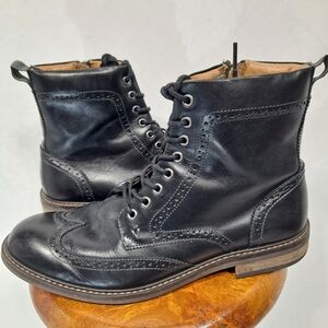 Vionic Black Bowery Wesley Lace Up Boot
